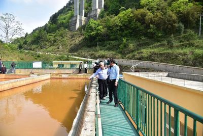 水污染治理再發(fā)力 丁仲禮率全國(guó)人大常委會(huì)執(zhí)法檢查組深入我省開展水污染防治法執(zhí)法檢查